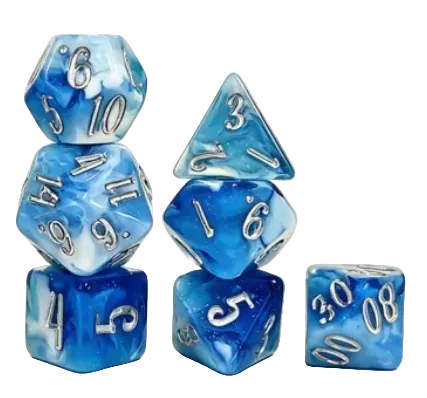 HS Glitter Standard Dice Set