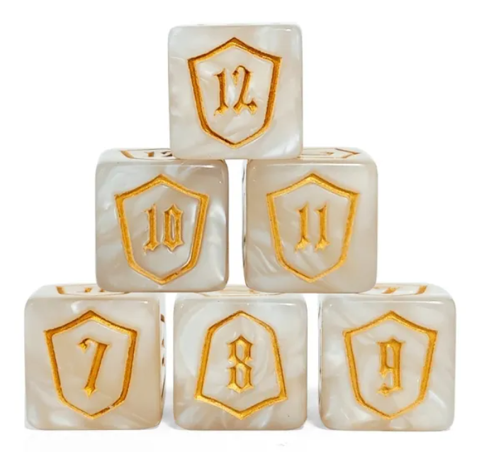 HS 12D6 Block | Shield - Alabaster
