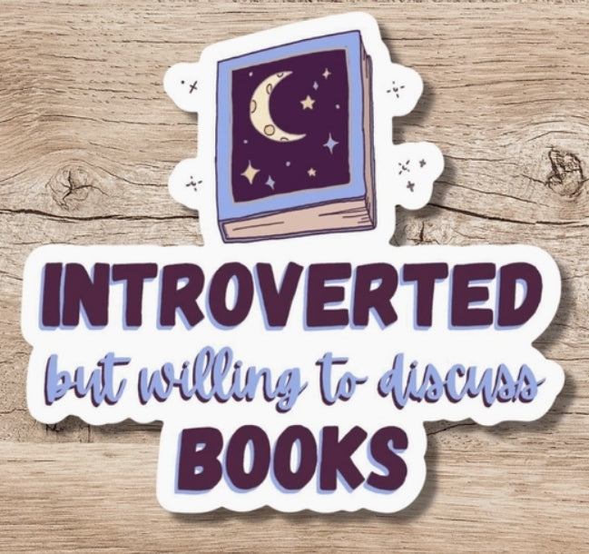 Introverted Sticker