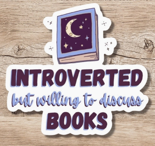 Introverted Sticker