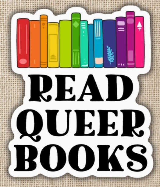 Read Queer Books Sticker