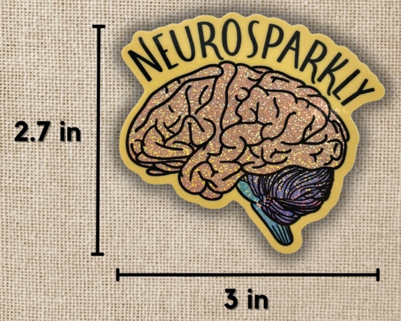 Neurosparkly Sticker