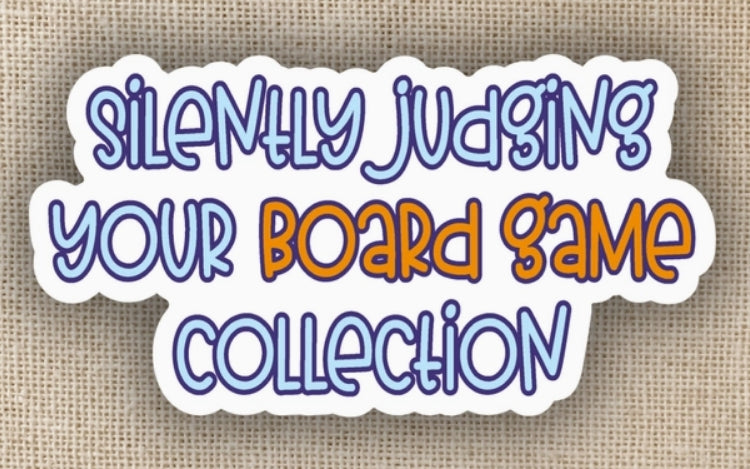 Silently Judging Sticker