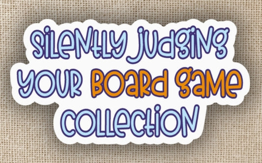 Silently Judging Sticker
