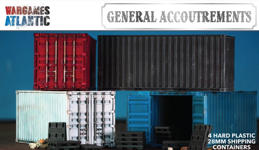 20 Foot Shipping Container - Wargames Atlantic