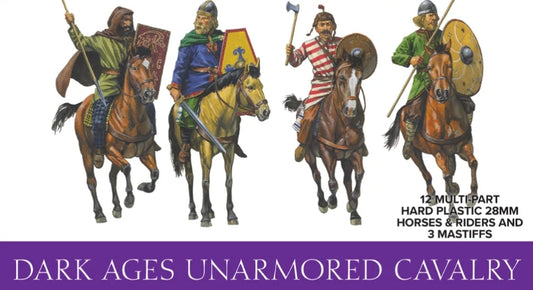 Dark Ages Unarmored Cavalry - Wargames Atlantic