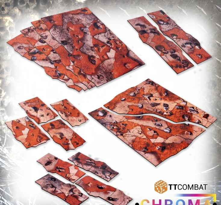 AREA TERRAIN PLATE: DESERT EARTH - TT COMBAT