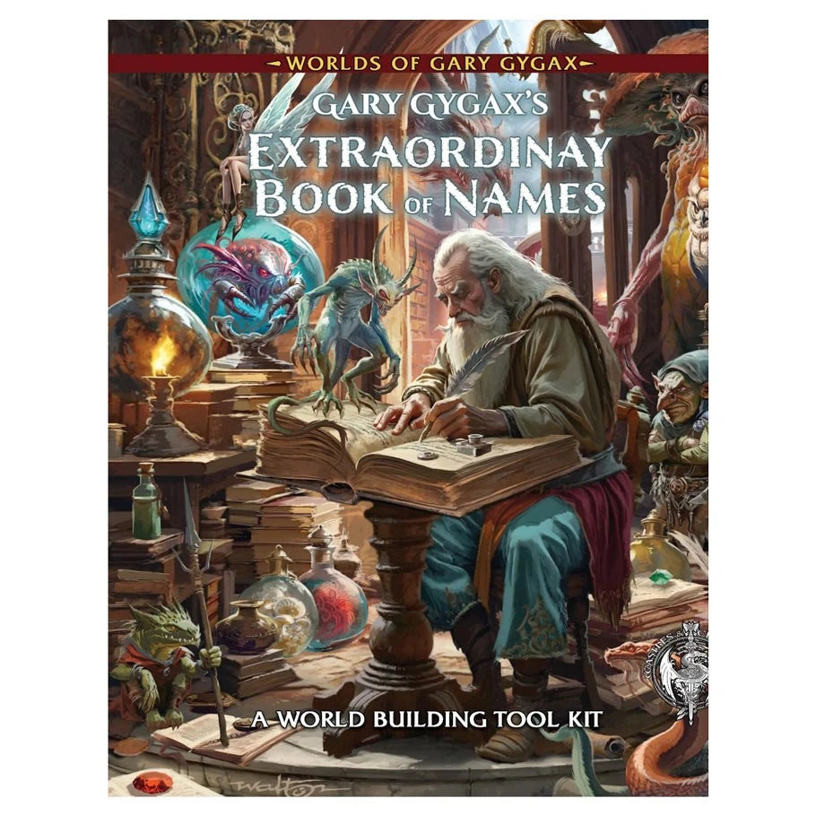 Worlds of Gary Gygax: Volume 4: Gary Gygax’s Extraordinary Book of Names