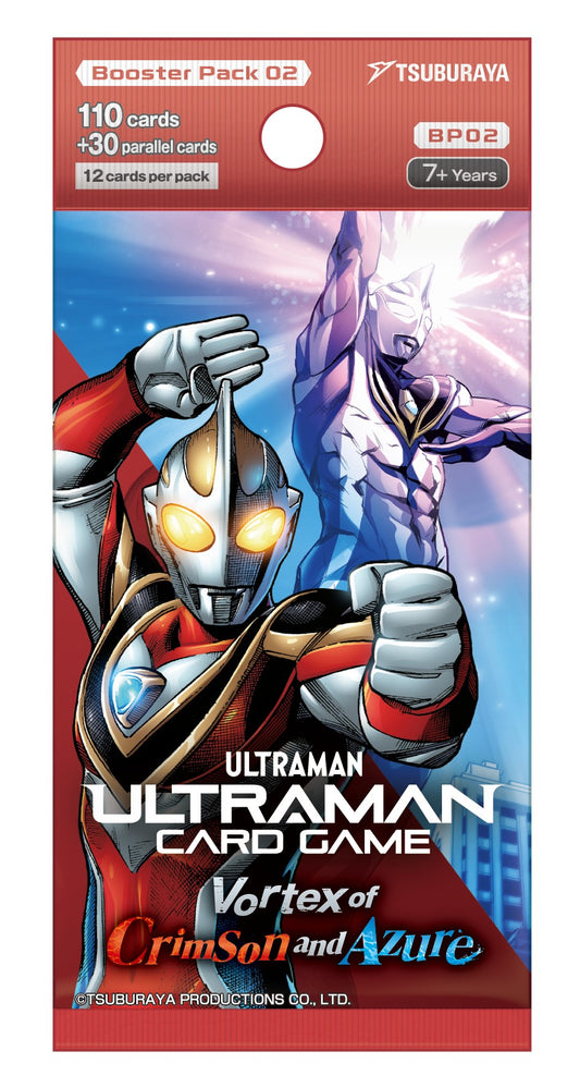 sale - Ultraman TCG: BP02 Vortex of Crimson and Azure Booster Display