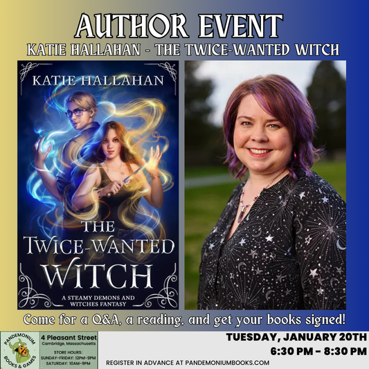 Author Event: The Twice-Wanted Witch: The McKenna Ellerbeck Series 2 by Katie Hallahan