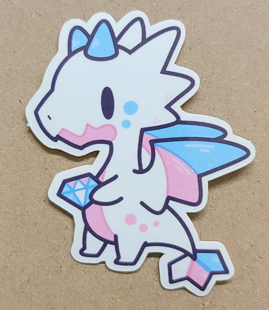 CBP Pride Dragon | Transgender [Sticker]