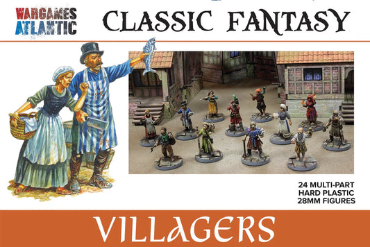 Classic Fantasy Villagers - Wargames Atlantic