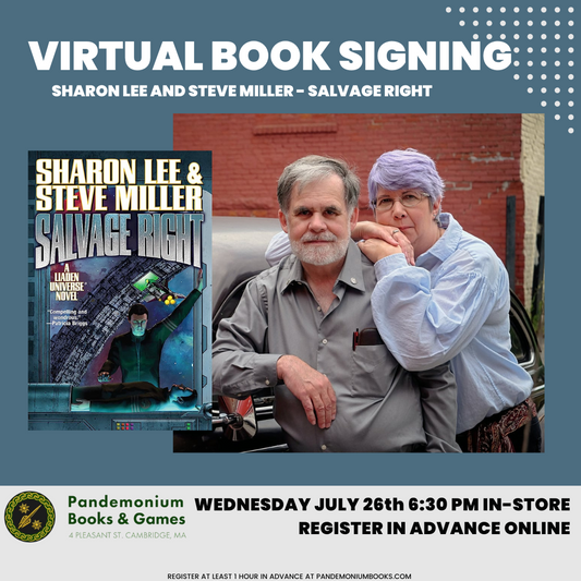 Virtual Book Signing with Steve Miller and Sharon Lee