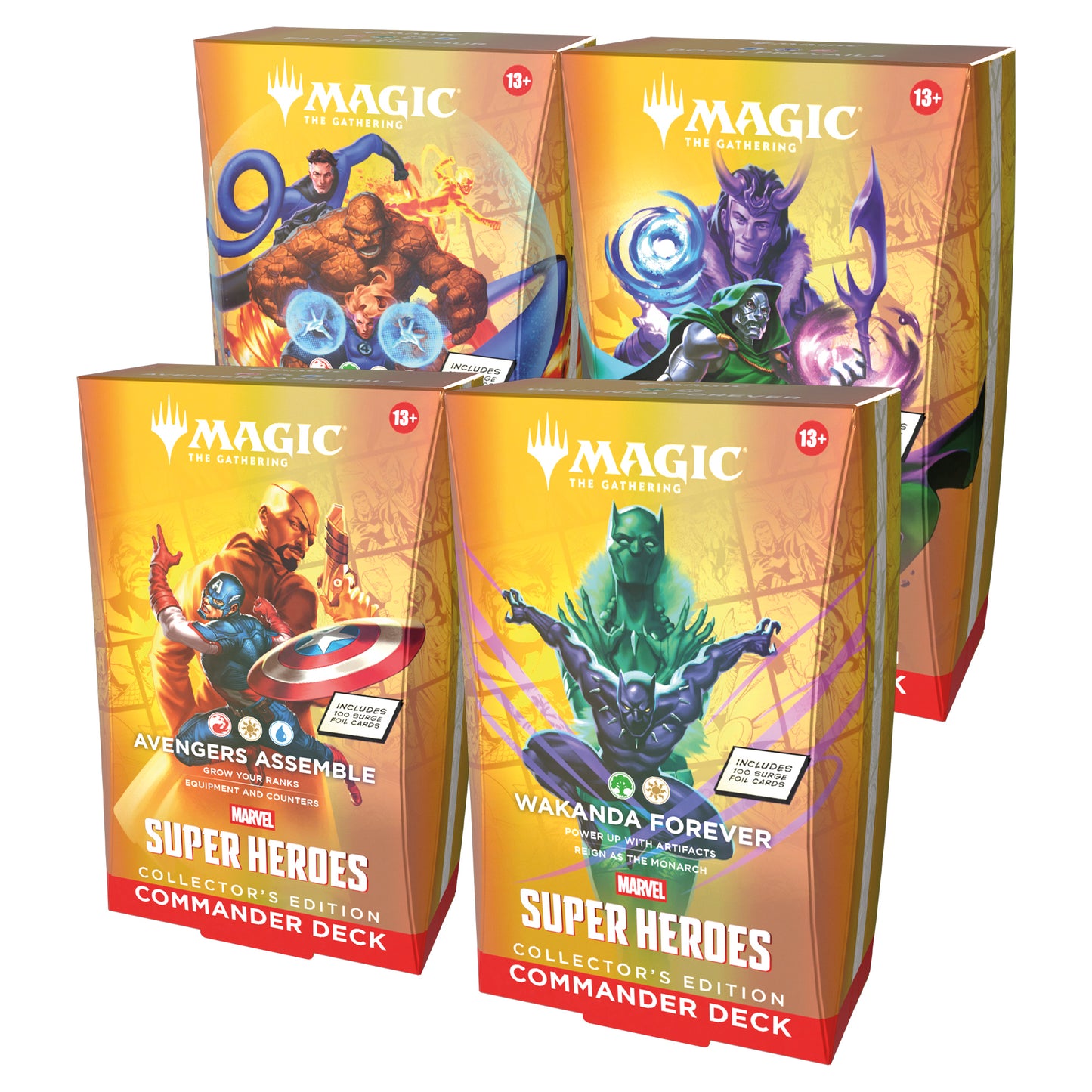 PREORDER: Magic: The Gathering | Marvel Super Heroes Collector Commander Deck - Avengers Assemble