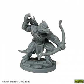 Bones USA: Waspnettle Lizardman Archer [Reaper 07094]