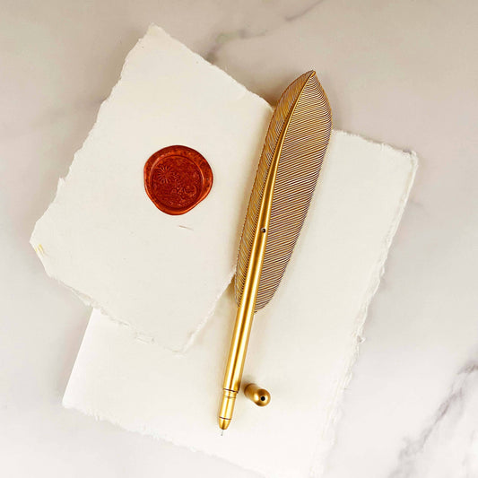 sale - Rollerball Pen | Gold Quill