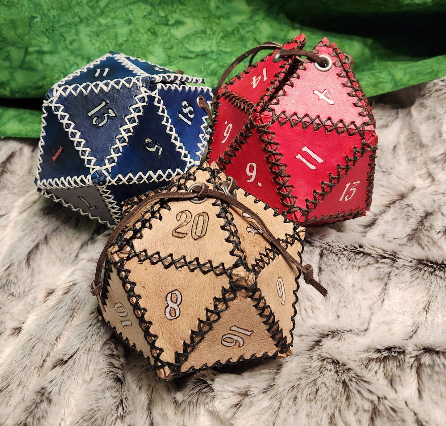Leather Dice Pouch | D20