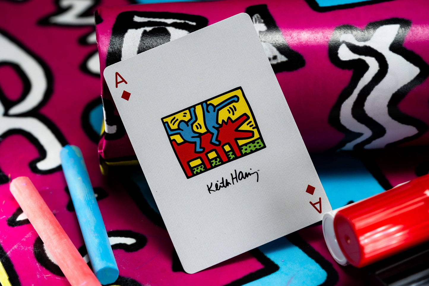 Keith Haring Playing Cards
