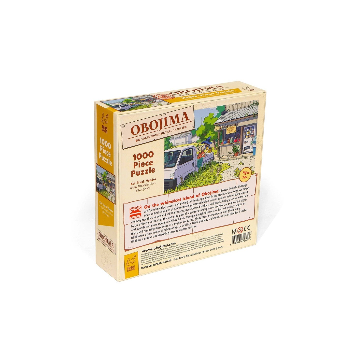 Obojima 1000-Piece Puzzle: Kei Truck Vendor