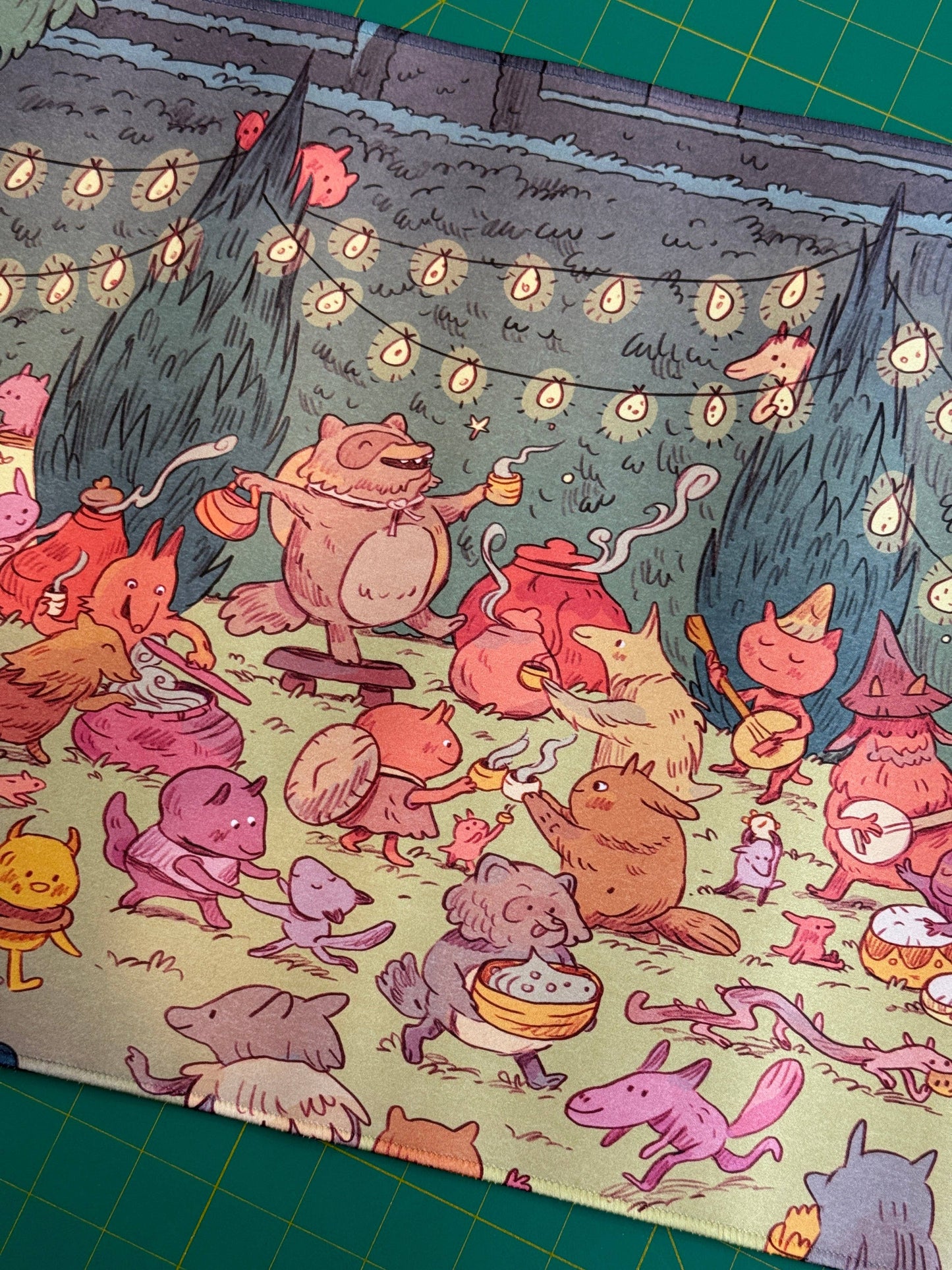 Maze's End Art Play-Mat