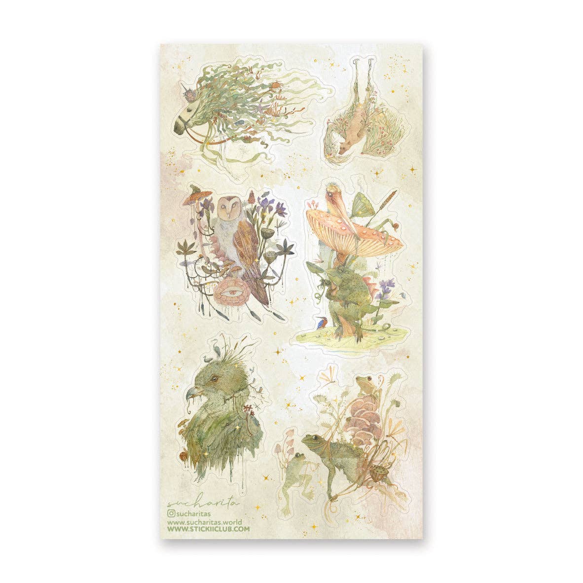 Sticker Sheet | Creatures of the Grove