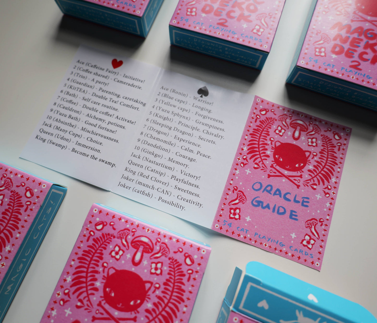The Magic Neko Deck - Cat playing cards