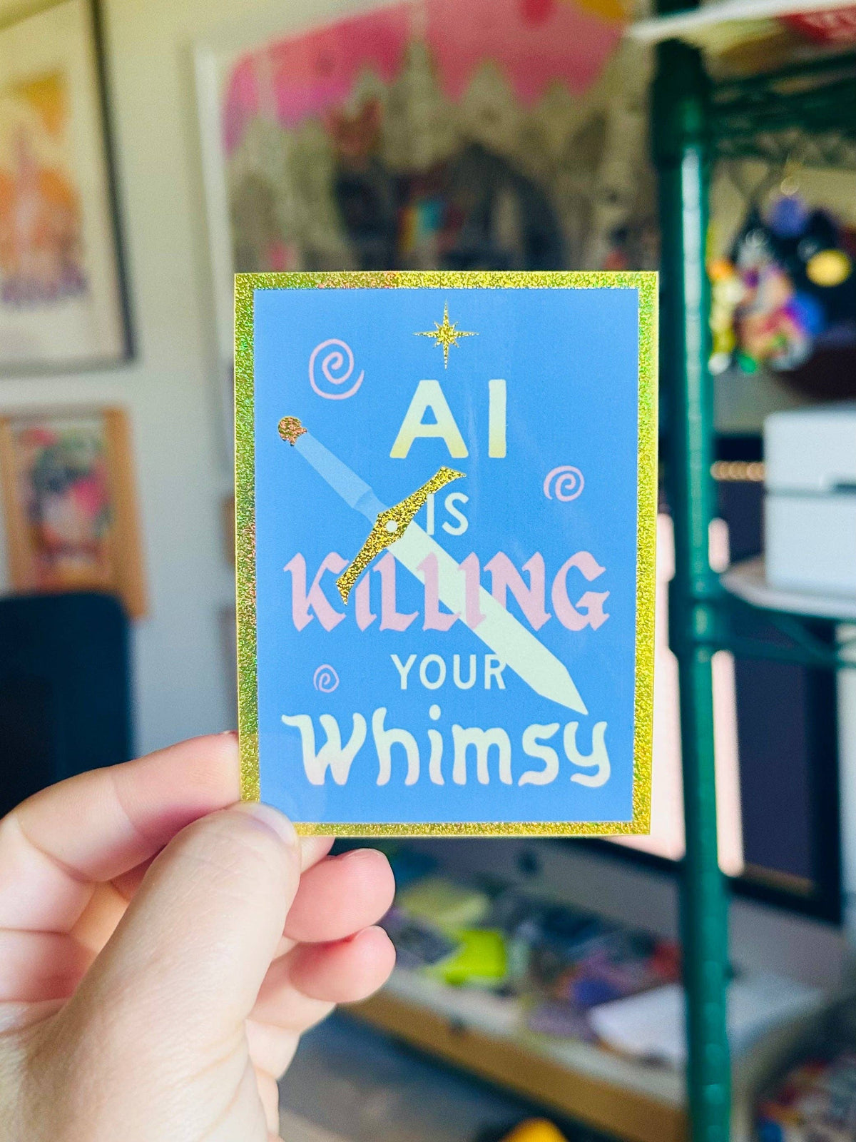 OHG Sticker | AI is Killing Your Whimsy