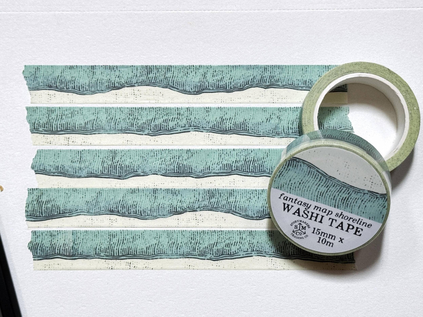 STC Cartography Washi Tape | Shorelines