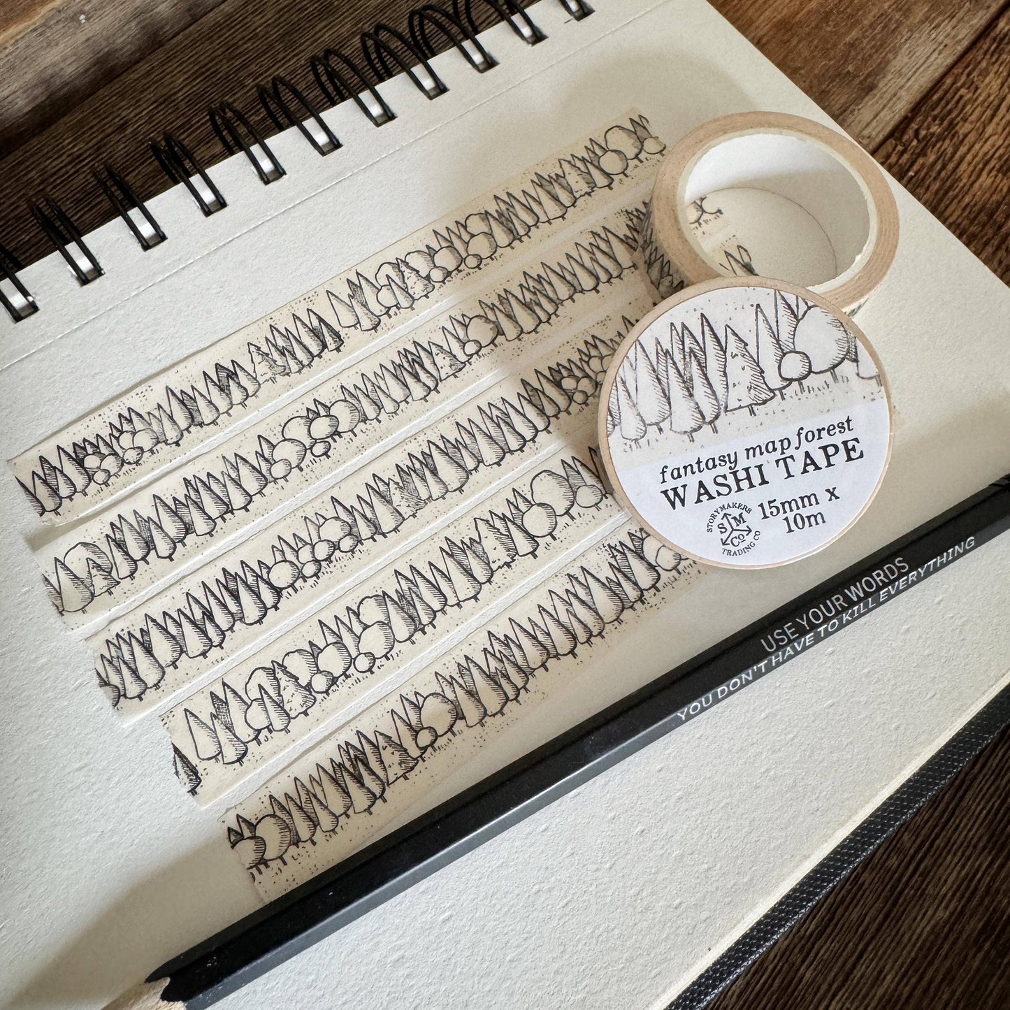 STC Cartography Washi Tape | Forest