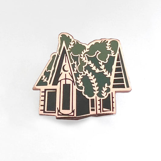 WD Enamel Pin | Autumn Cottage