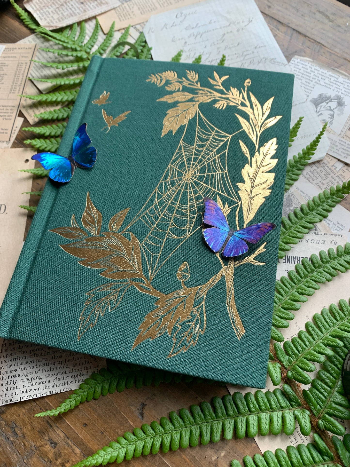 B6 Watercolor Sketchbook | The Botanist [Gold]
