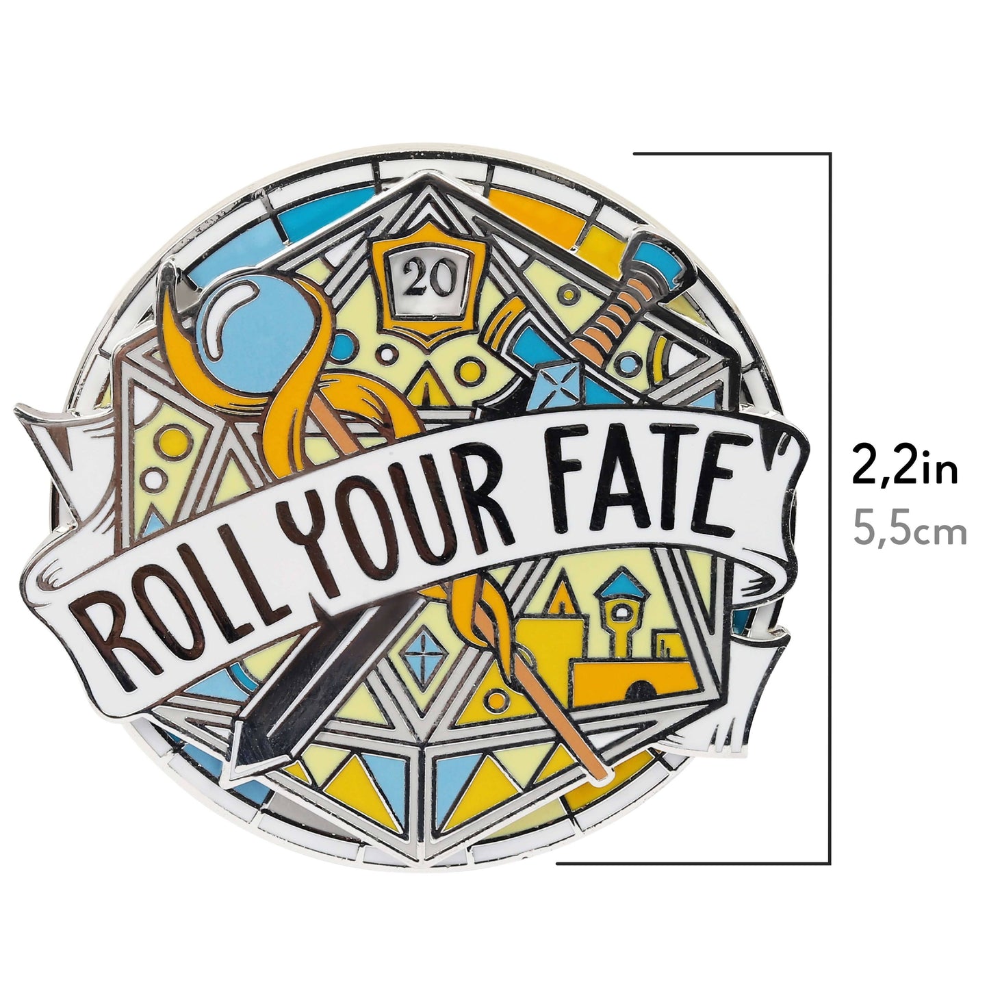 GS Spinner Pin | Roll Your Fate