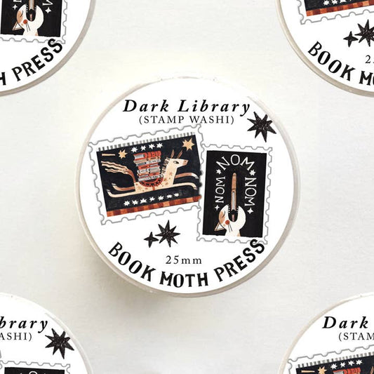 SC Washi Tape | Dark Library Stamp