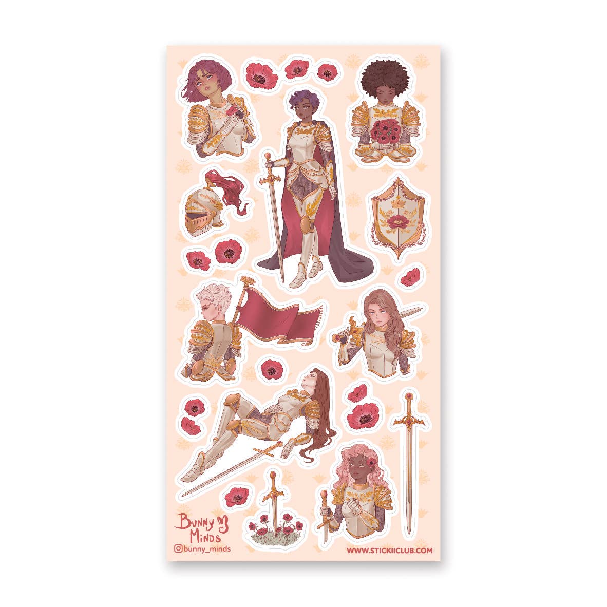 Sticker Sheet | Flower & Fury