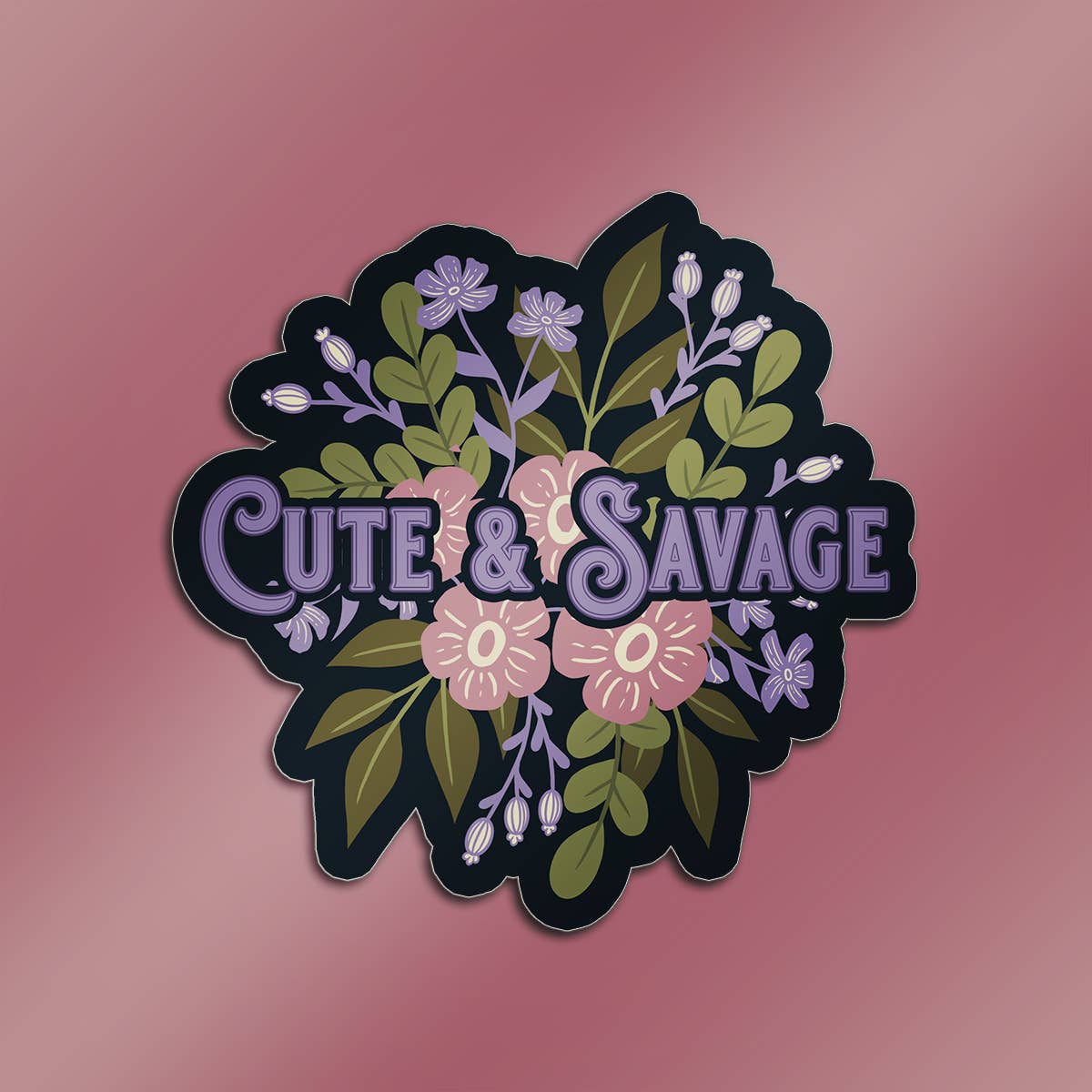 FCC Sticker | Cute & Savage