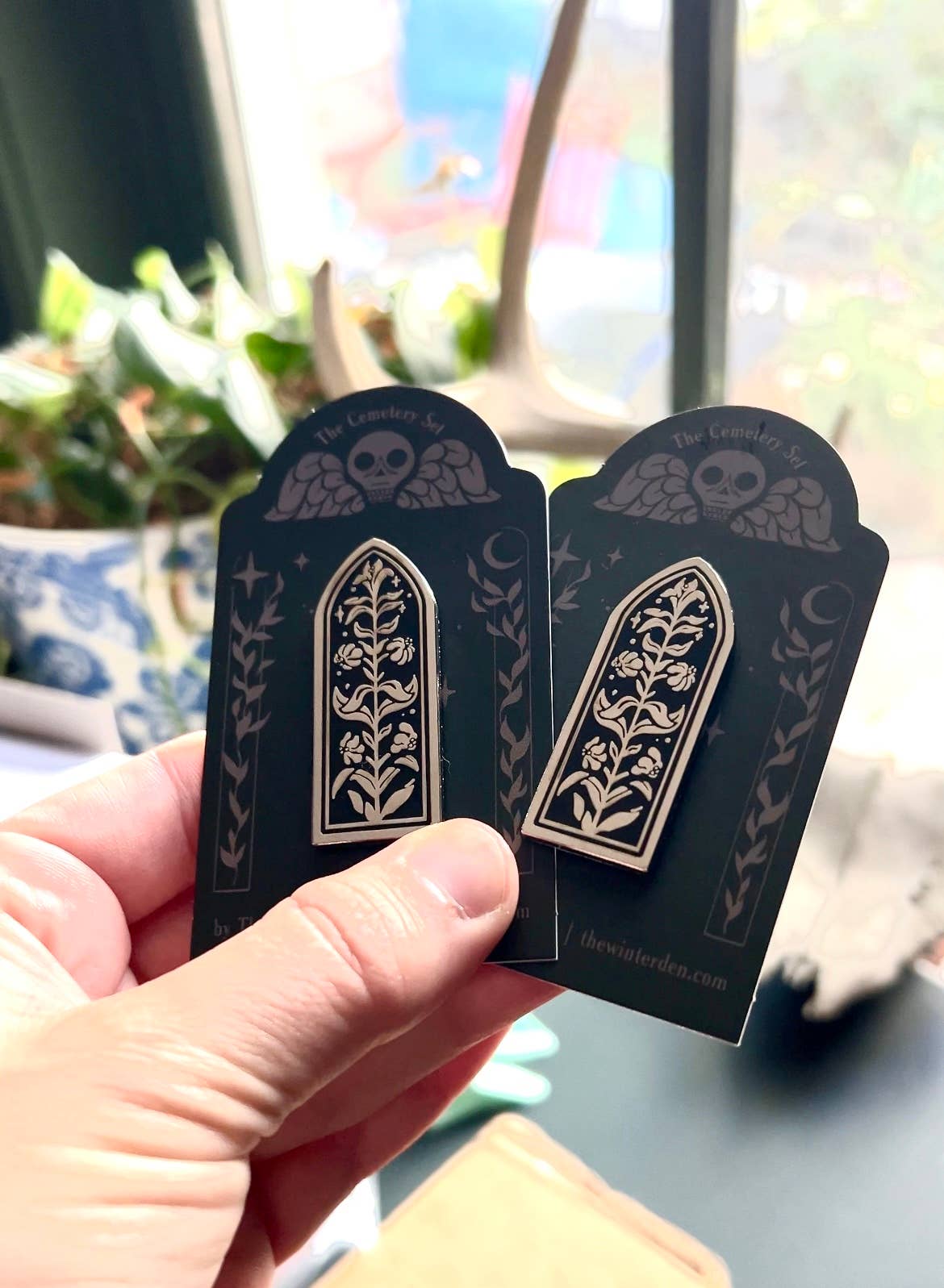 WD Enamel Pin | Tomb Lily