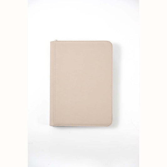 ARCANE FORTRESS: SOLID COLOR: CREAM 9-POCKET BINDER