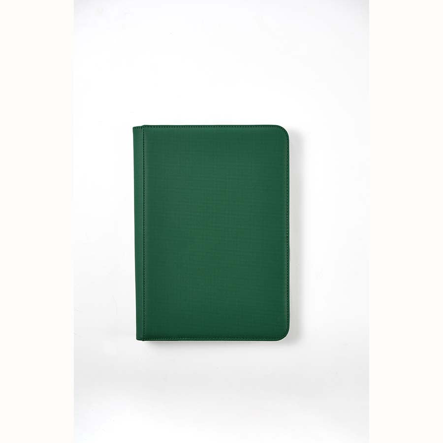 ARCANE FORTRESS: SOLID COLOR: GREEN 9-POCKET BINDER