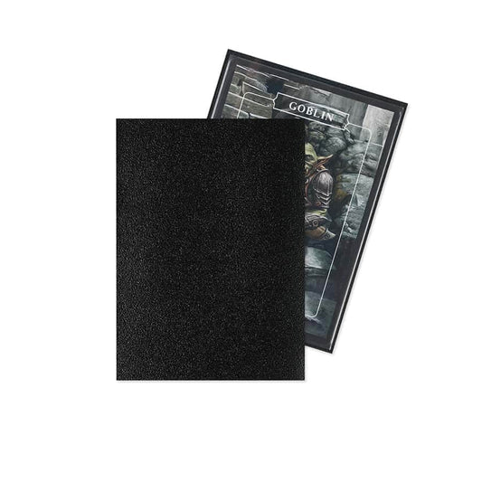 ARCANE FORTRESS: DYNASTY COLLECTION: SHADOW BLACK MATTE SLEEVES (105CT)