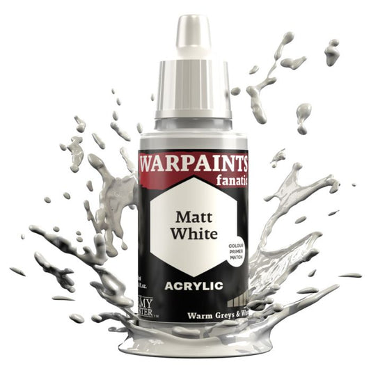 Warpaints Fanatic: Matt White 18ml