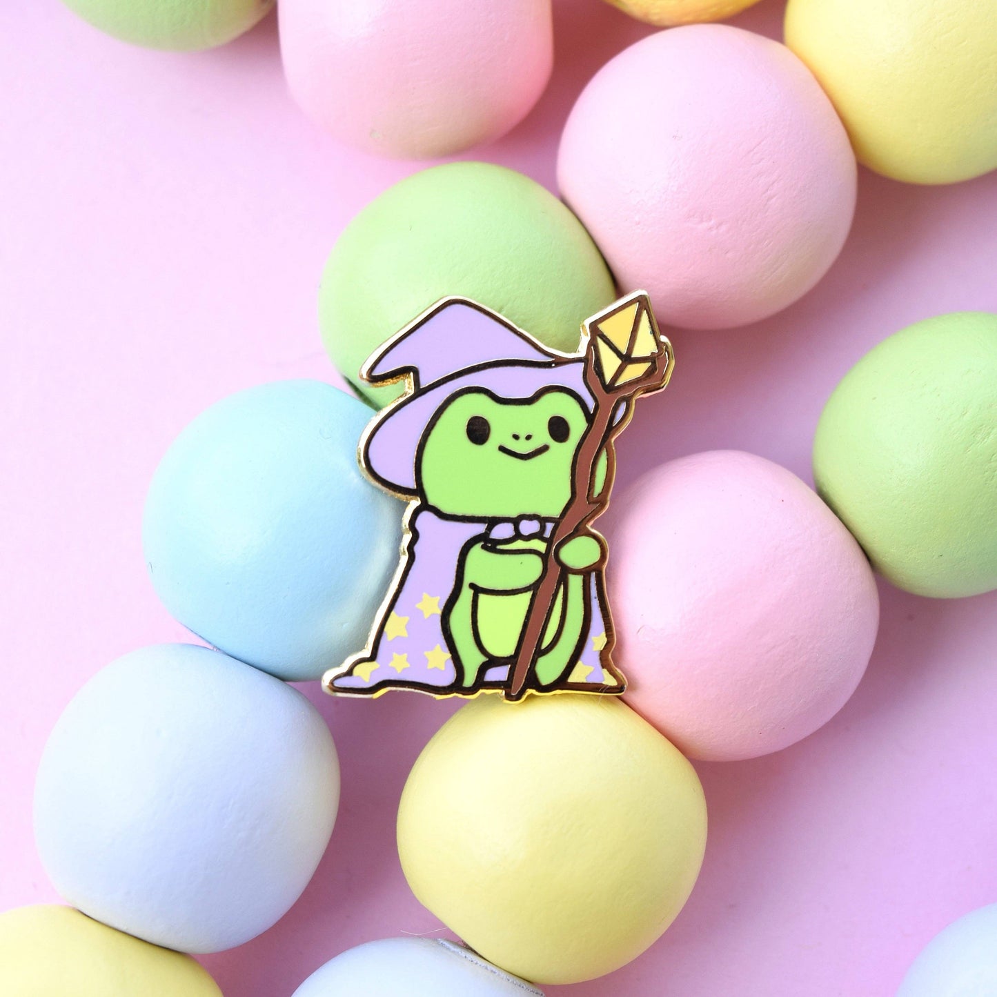 Enamel Pin | Froggy Wizard