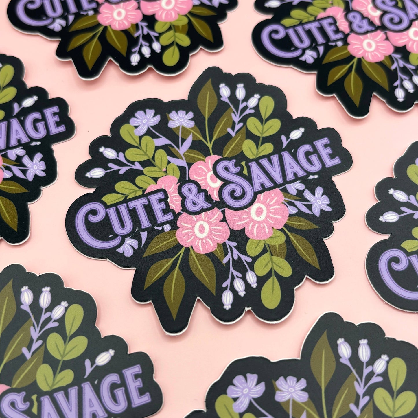 FCC Sticker | Cute & Savage