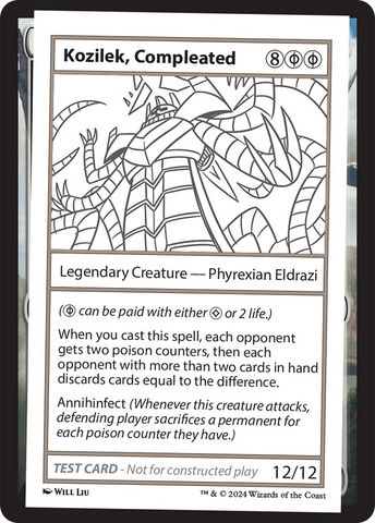 Kozilek, Completed [Mystery Booster 2 Playtest Cards]