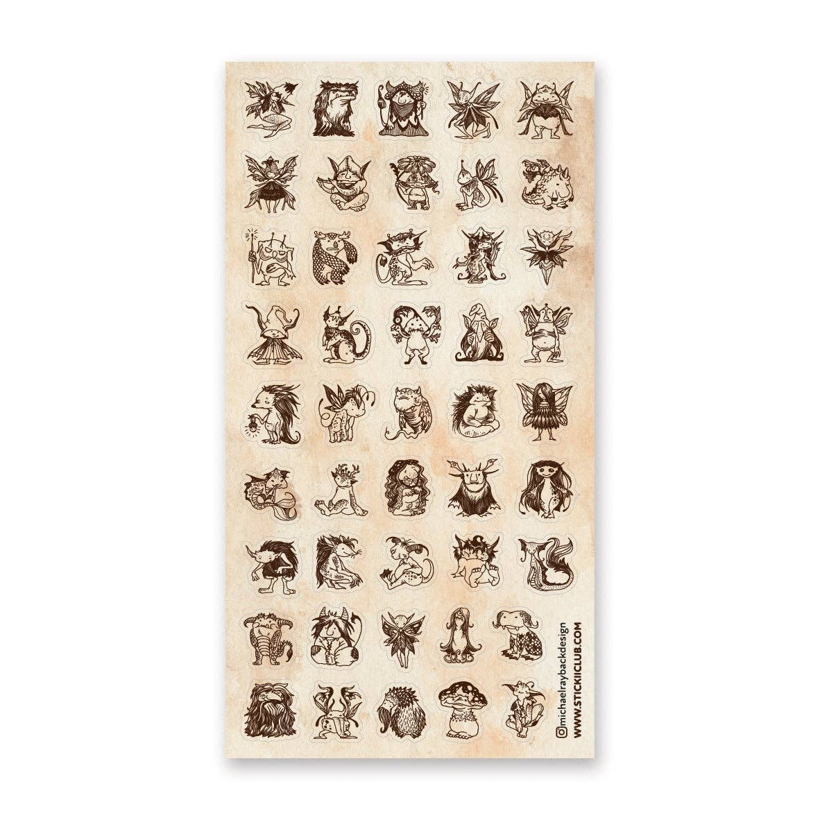 Sticker Sheet | Wildwood Folk