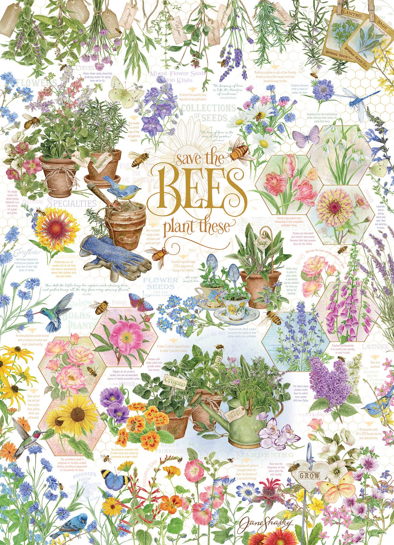 Save the Bees | 1000pc puzzle