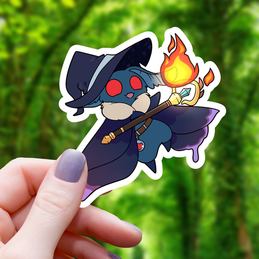 MGC 3" Vinyl Sticker | Cryptid Classes - Mothman Wizard