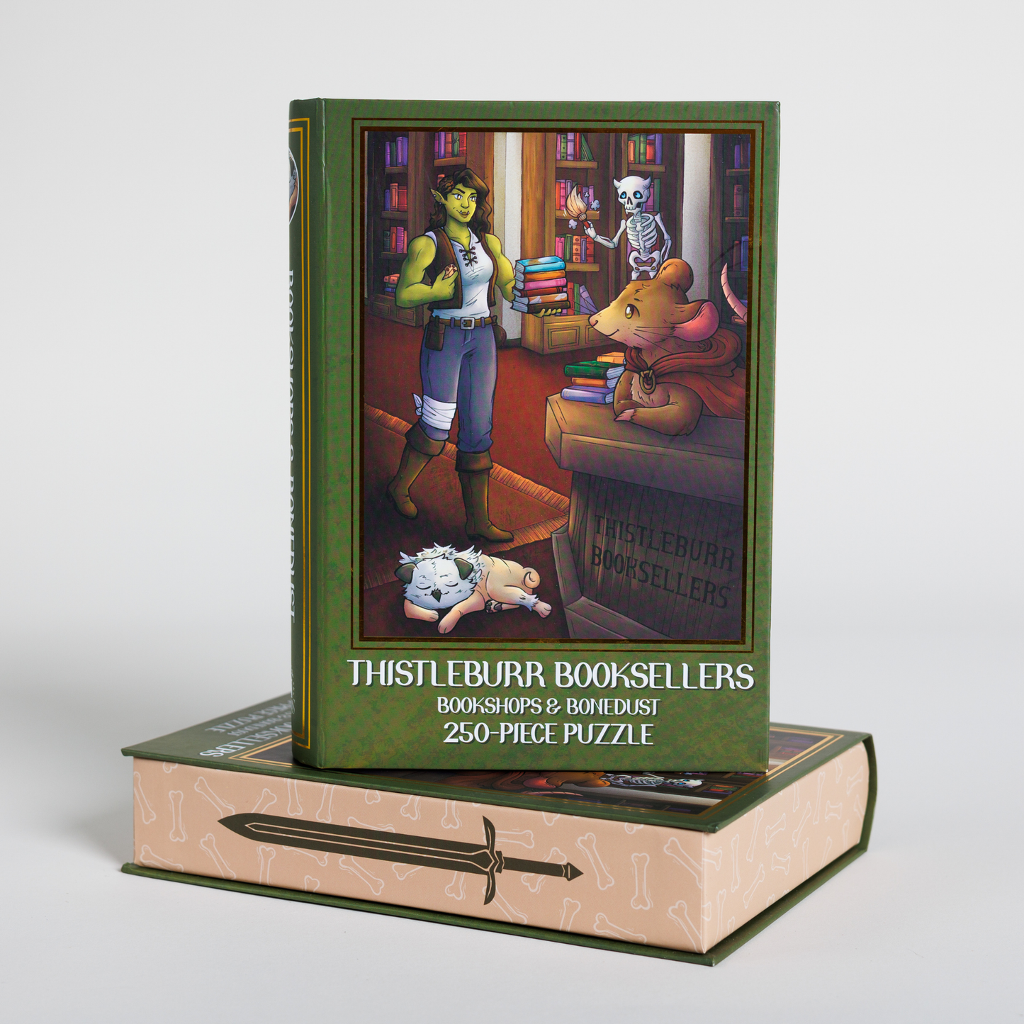 Book Keepsake Puzzle | Bookshops & Bonedust