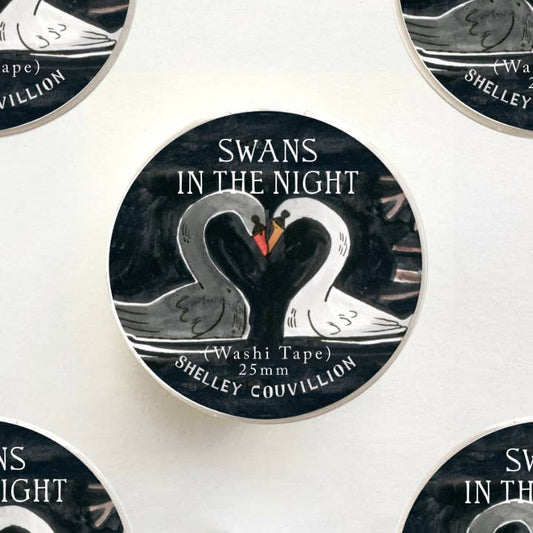 SC Washi Tape | Swans In The Night