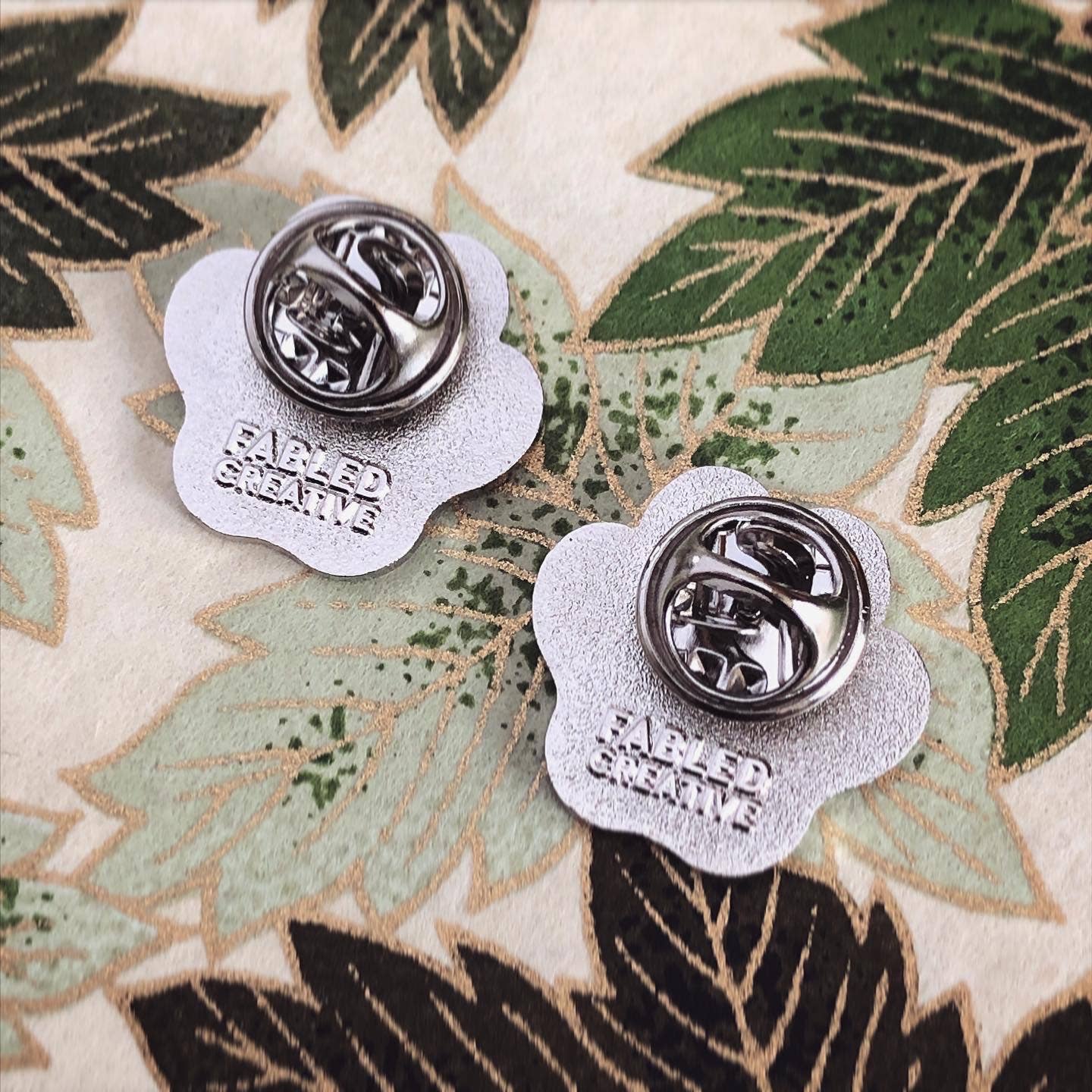 FCC Enamel Pin | Cat Paws