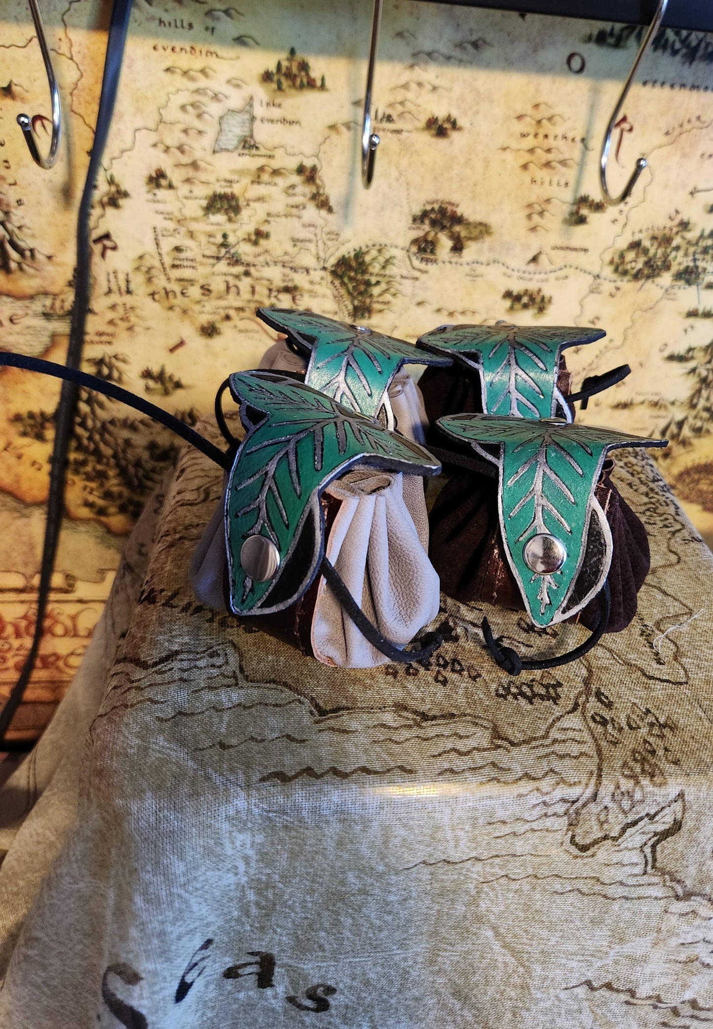 Leather Dice Pouch | Lórien Leaf